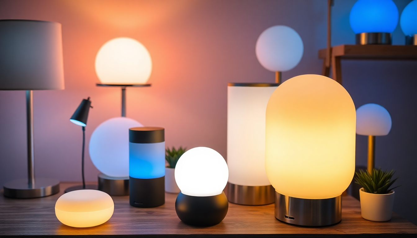 2025's Innovative Rechargeable Lamps and Wireless Night Lights: Transform Your Home with Style and Functionality