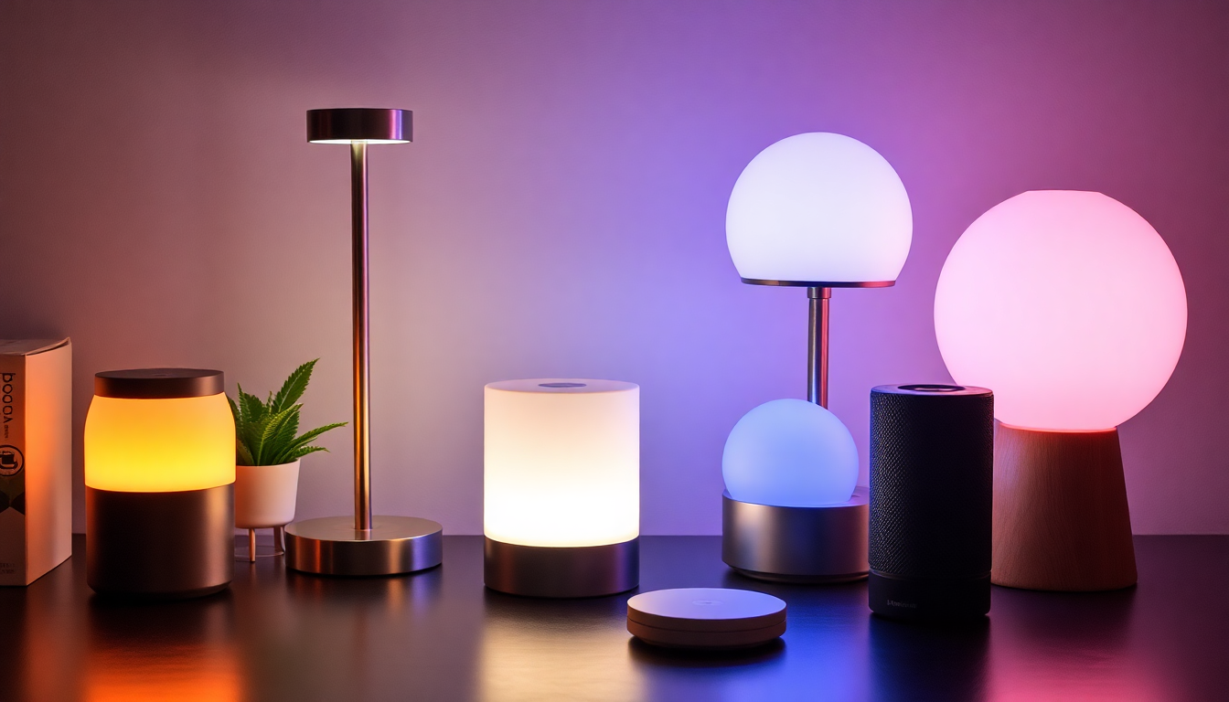 2025's Must-See Selection of Stylish Rechargeable Lamps and Wireless Night Lights: Enhance Your Home with Modern Design and Safety