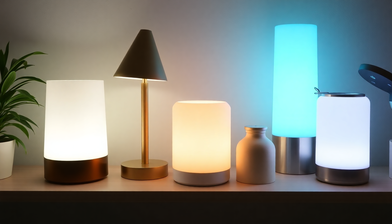 The Future of Home Illumination: 2025's Best Rechargeable Lamps and Wireless Night Lights for Every Style