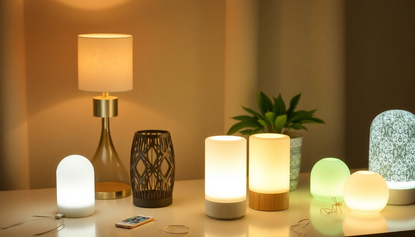 10 Versatile Rechargeable Night Lights and Wireless Solutions to Brighten Your Home Decor and Safety