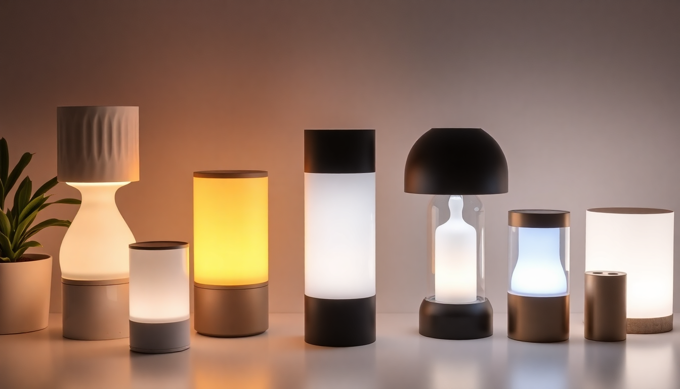 2025's Innovative Rechargeable Lighting Solutions: Discover the Best USB Night Lights and Wireless Lamps for Every Home Decor