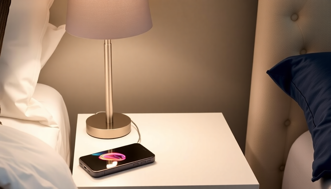 The Best Bedside Lamp with Wireless Charger: Elevate Your Nightstand Experience