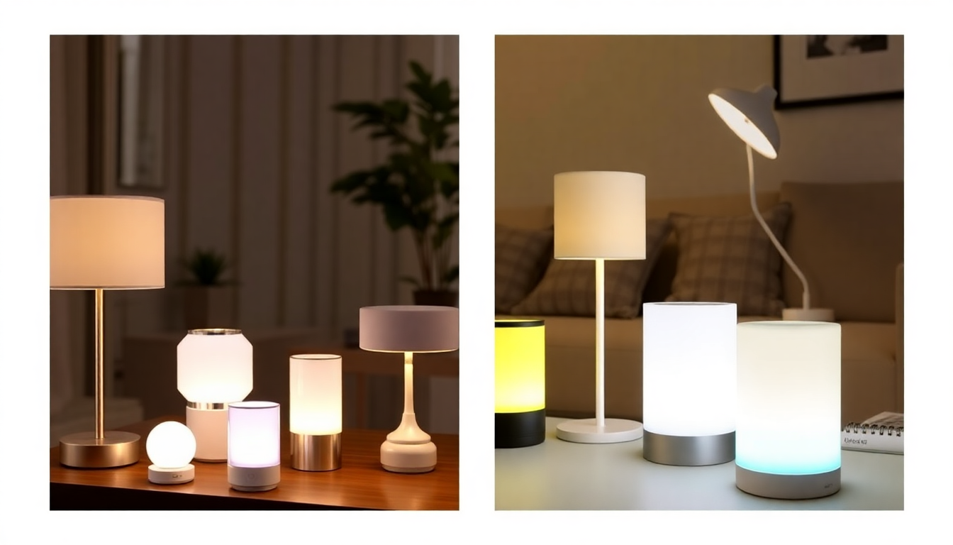 2025's Innovative Rechargeable Lamps and Wireless Night Lights: Elevate Your Home Decor with Style and Functionality