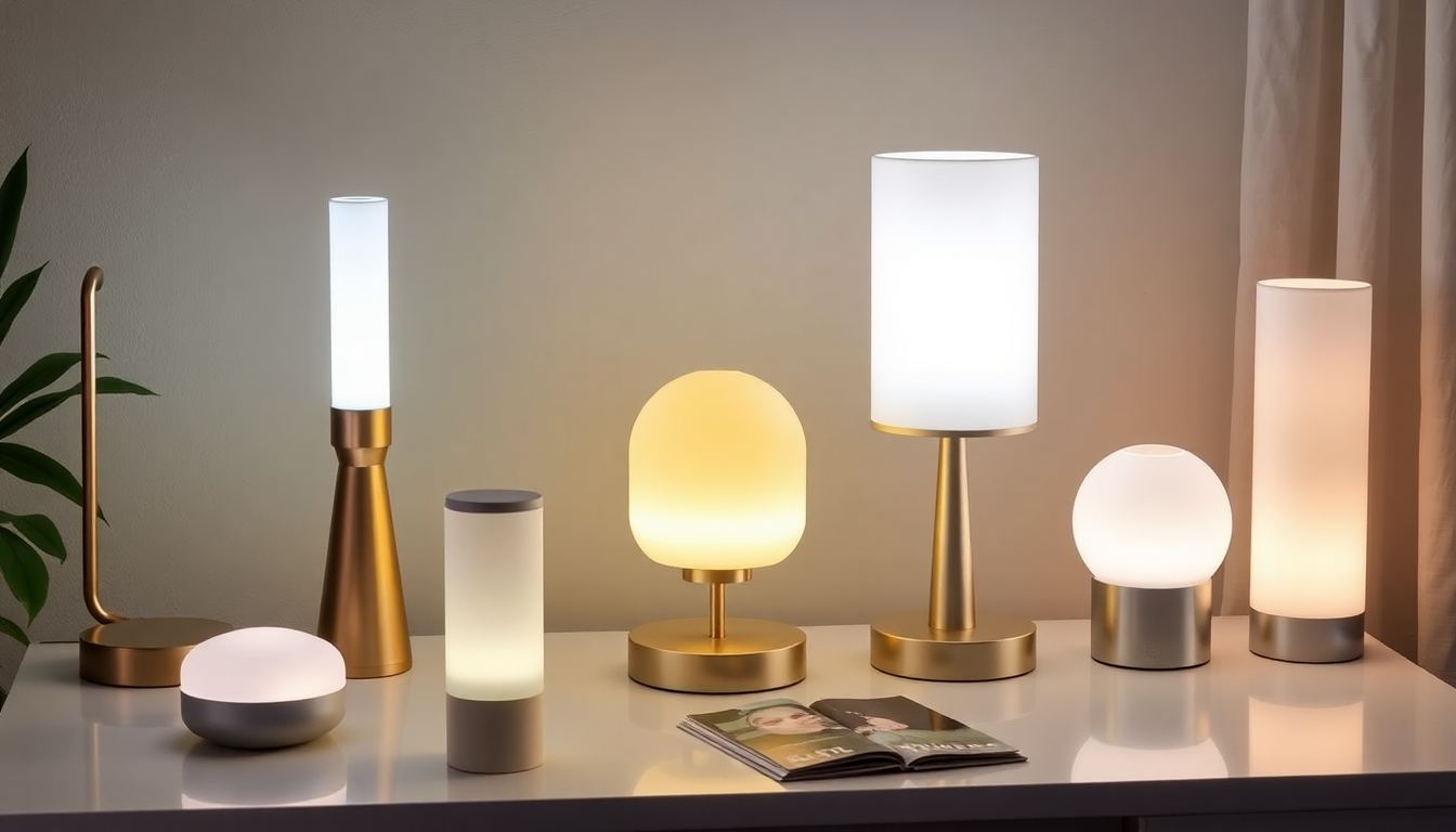 Lighting Up Your Life: The Best 2025 Rechargeable Lamps and Wireless Night Light Innovations for Every Home Decor