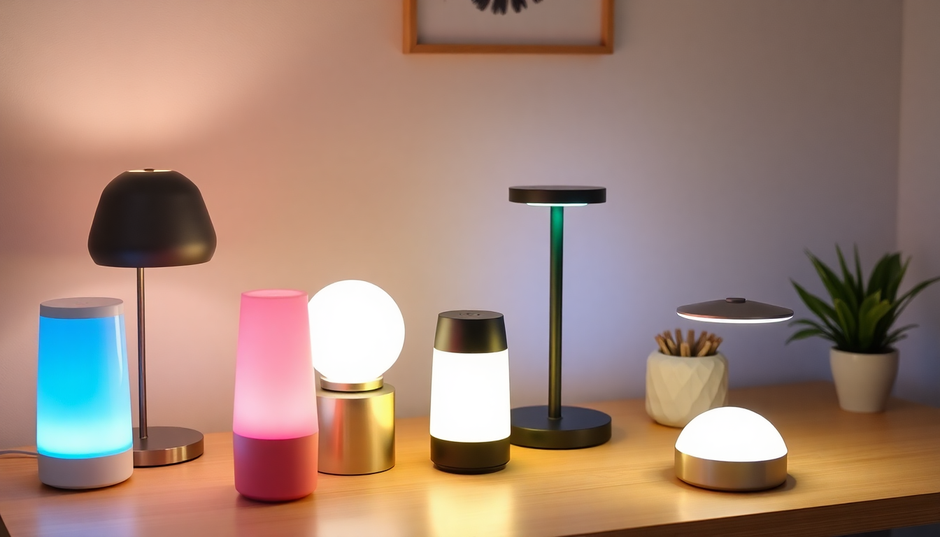 Innovative Home Lighting Solutions: Explore the Best Rechargeable Lamps and Wireless Night Lights of 2025