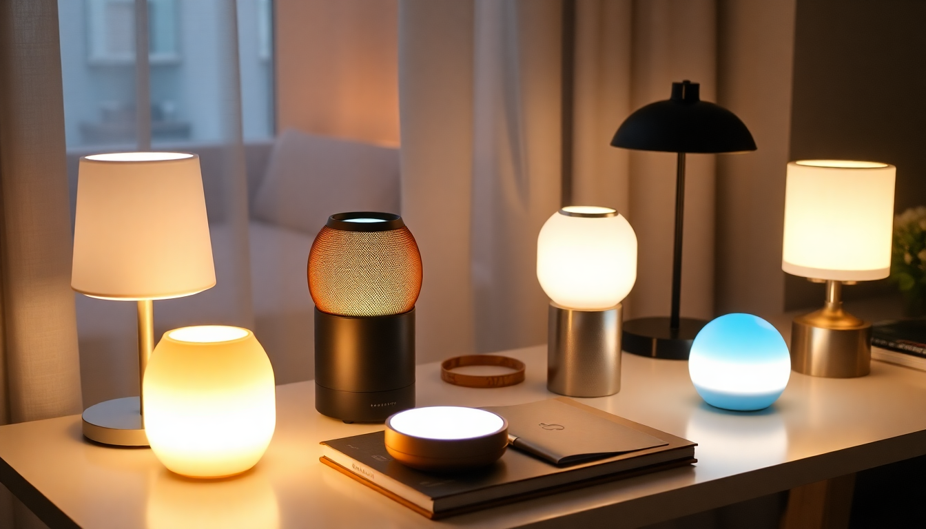 2025's Finest Rechargeable Night Lights and Wireless Lamps: A Stylish Blend of Modern Design and Safety Features for Your Home