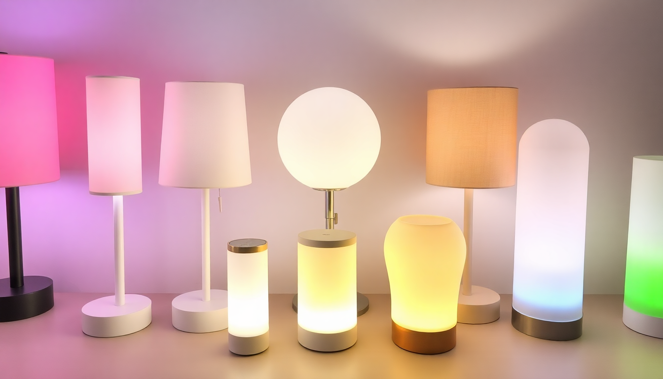 Illuminate Your Nights with 2025's Trendiest Rechargeable Lamps and Wireless Night Lights: A Stylish Home Lighting Guide