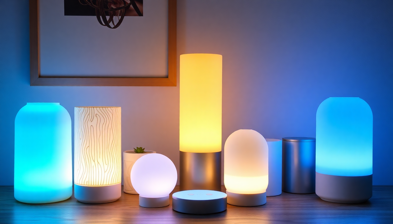 Illuminate Your Space with 2025's Best Rechargeable and Wireless Night Lights: A Stylish Guide to Safety and Functionality