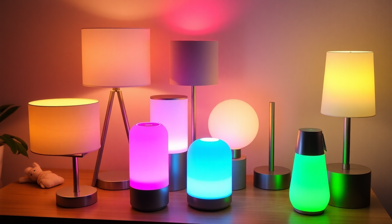 2025's Best-Selling Rechargeable Lamps and Night Lights: Stylish Choices for Every Room and Occasion