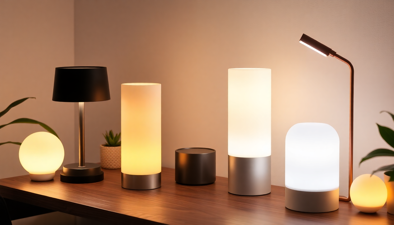 2025's Innovative Home Lighting Solutions: Explore the Best Rechargeable Lamps and Wireless Night Lights for Every Lifestyle