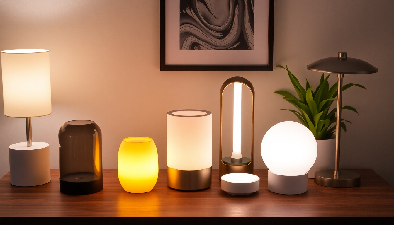 Illuminate Your Home with the Latest 2025 Rechargeable Lamps and Wireless Night Lights: Innovative Solutions for Every Room