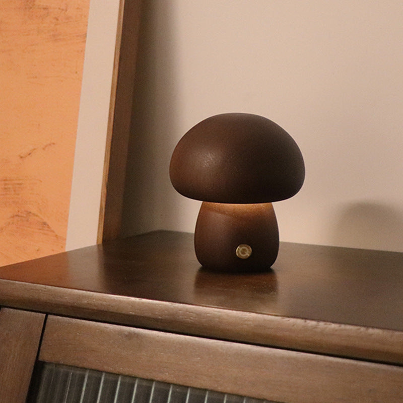 Ambrea - Lámpara de mesa LED de madera