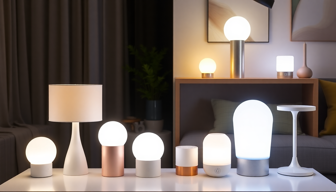 2025's Essential Collection of Smart Rechargeable Night Lights and Wireless Lamps: Stylish and Safe Solutions for Every Home Decor