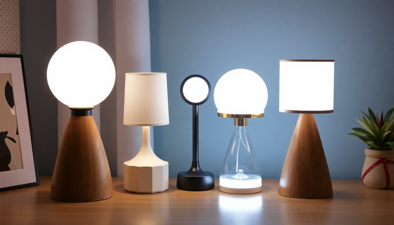 Illuminate Your Home with Style: The Best Rechargeable Lamps and Wireless Night Lights to Enhance Safety in 2025