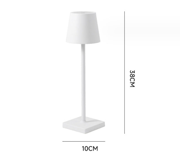 Versylo - Aluminum LED Rechargeable Table Lamp – Modern and Versatile Lighting White All aluminum