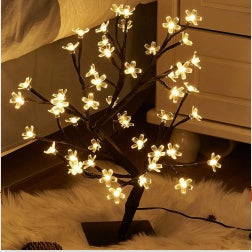 LuminaTree - Lampe Arbre Lumineux LED USB en fil de cuivre 