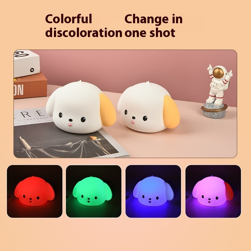 Poopy – Color-Changing Silicone Dog Night Light for Kids