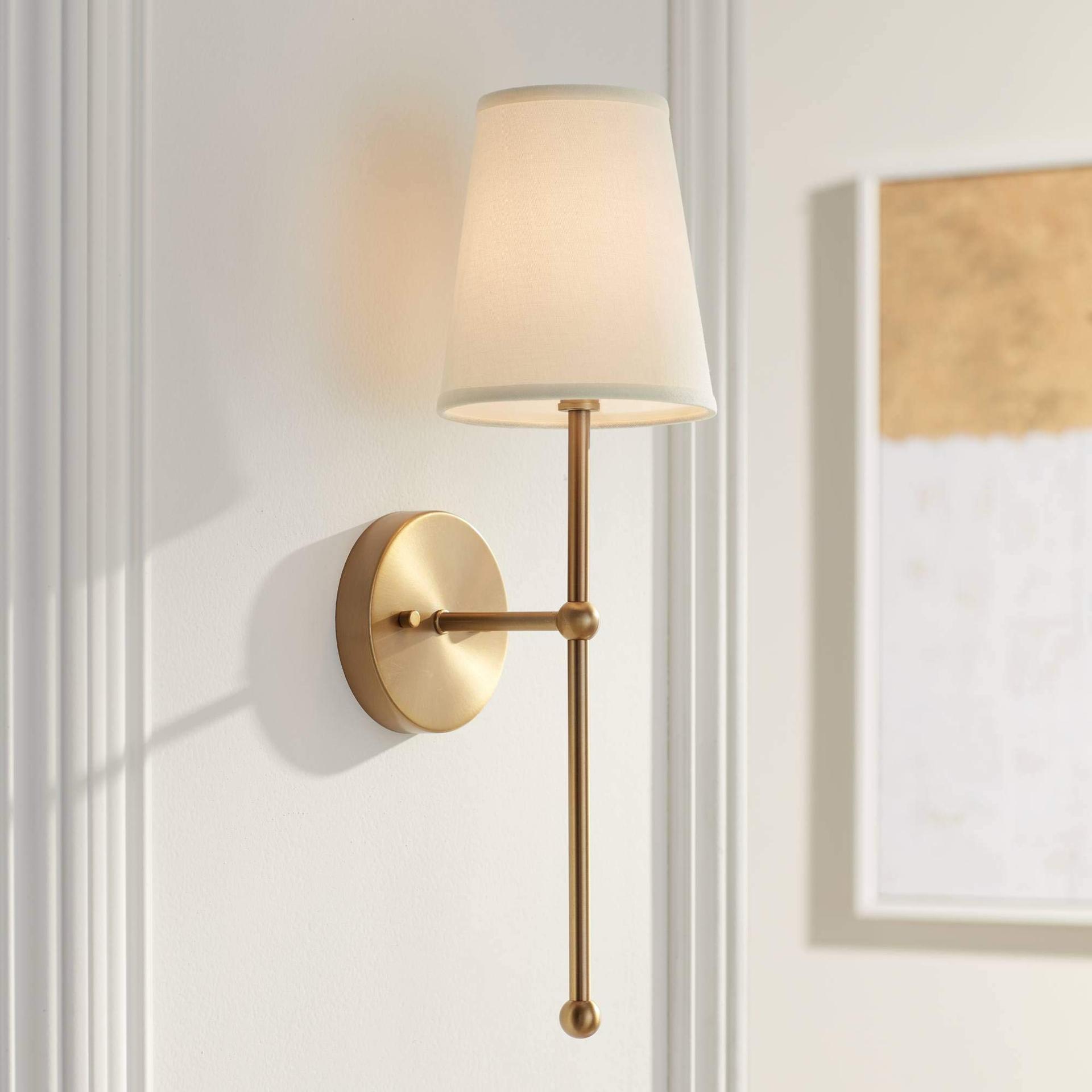 Eloxa - Modern And Elegant Brass Wall Lamp – A Timeless Rechargeable Lighting Solution for Bedrooms &amp; Living Rooms