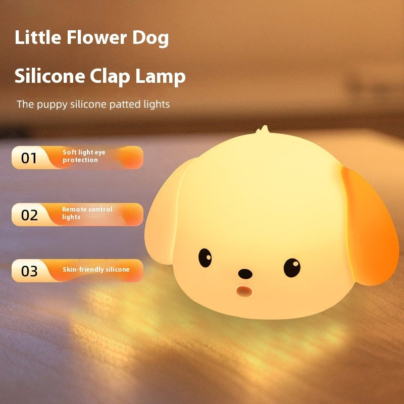 Poopy – Color-Changing Silicone Dog Night Light for Kids