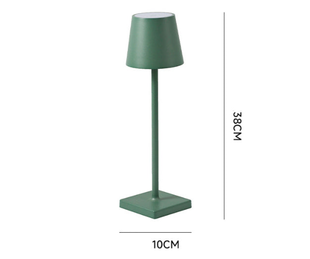 Versylo - Aluminum LED Rechargeable Table Lamp – Modern and Versatile Lighting Green All aluminum