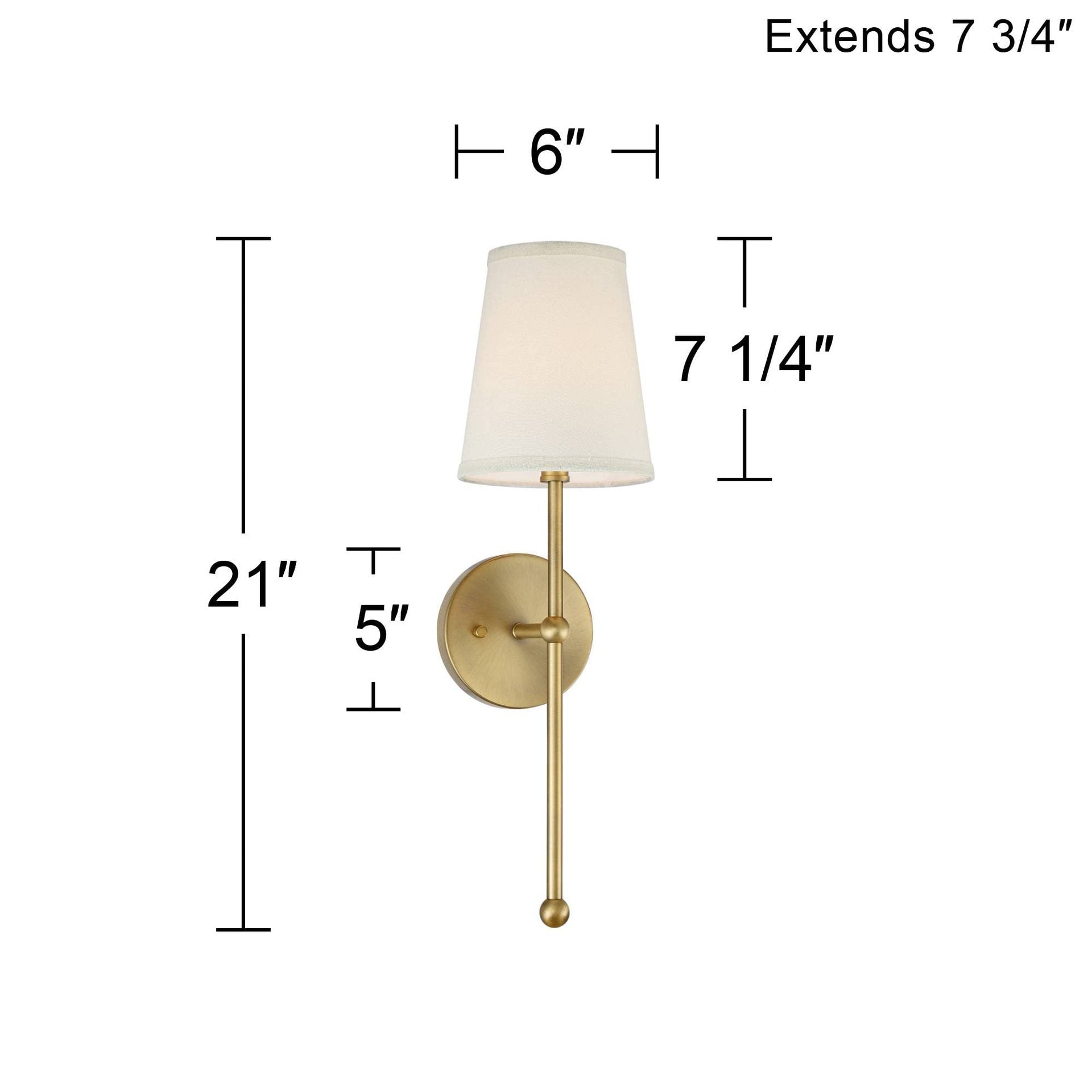 Eloxa - Modern And Elegant Brass Wall Lamp – A Timeless Rechargeable Lighting Solution for Bedrooms &amp; Living Rooms