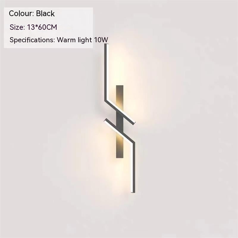 Lumiglow - Iron LED Wall Lamp, Elegant Contemporary Lighting for Sophisticated Interiors