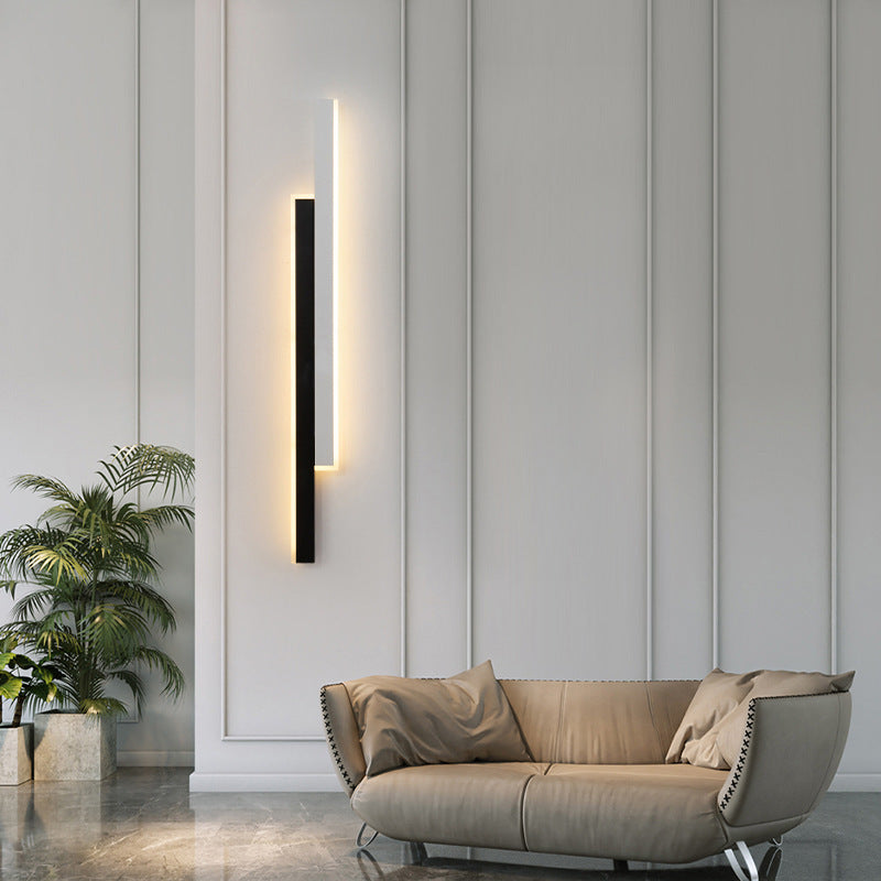 Poleline - Acrylic LED Wall Lamp, Elegant Modern Illumination for Chic Interiors