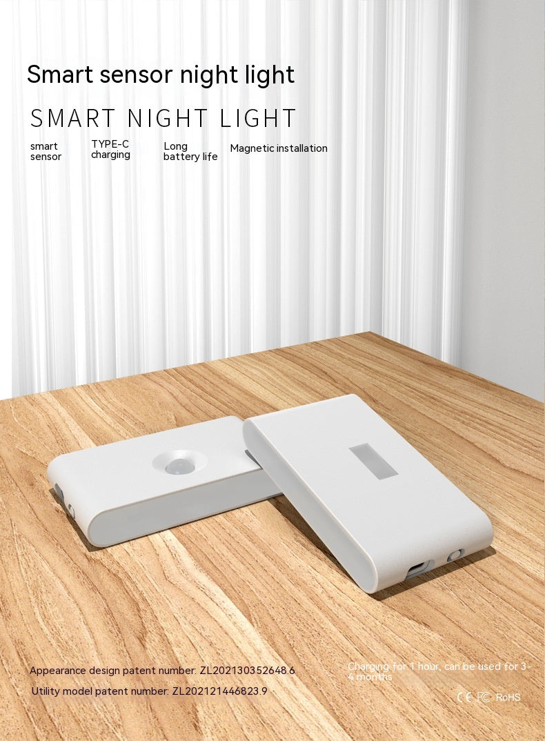 Zensora - Intelligent Motion Sensor LED Night Light – Hands-Free Lighting for Modern Homes