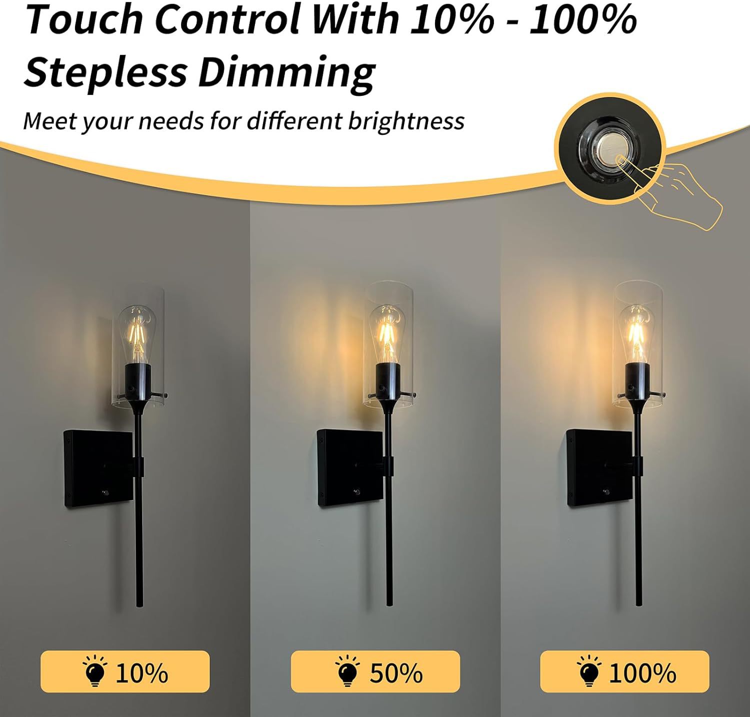 Moralea – Rechargeable Wall Lamp, Sophisticated Wireless Lighting for Modern Spaces